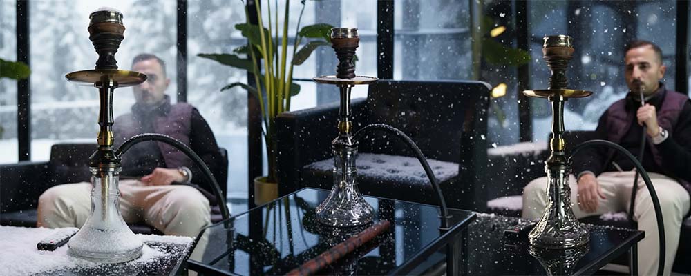 Cachimba Mr. Shisha Valhalla Mini en acero inoxidable V2A