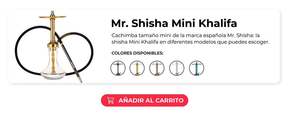 Cachimba Mr. Shisha Mini Khalifa