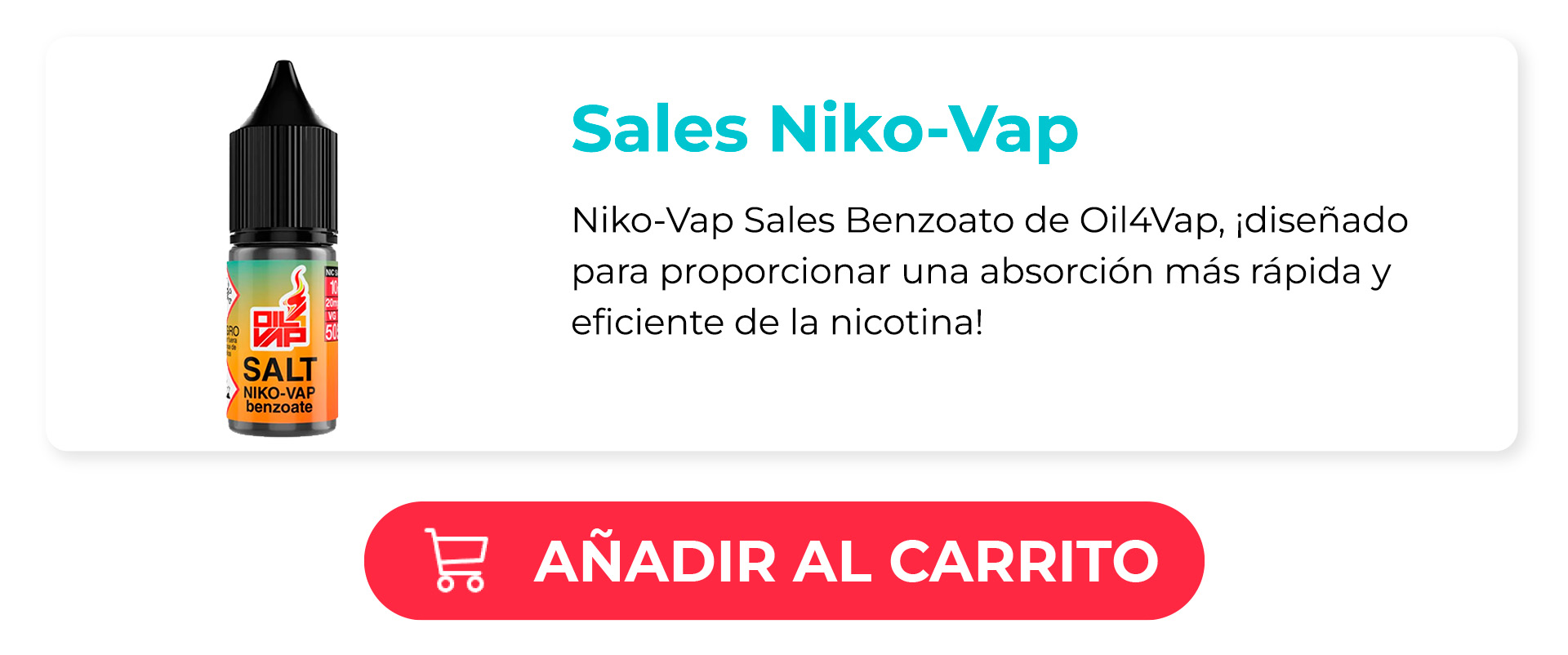 Niko-Vap Sales de Nicotina